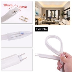 LED Dimmable Strip Neon Rope Lights Waterproof 12V Tube IP65 Bar Sign Light Deco