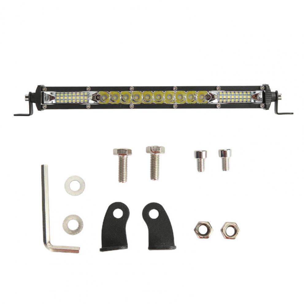 Ultra-thin Single Row Of Strip Lights Mixed Light On Motocross Roof