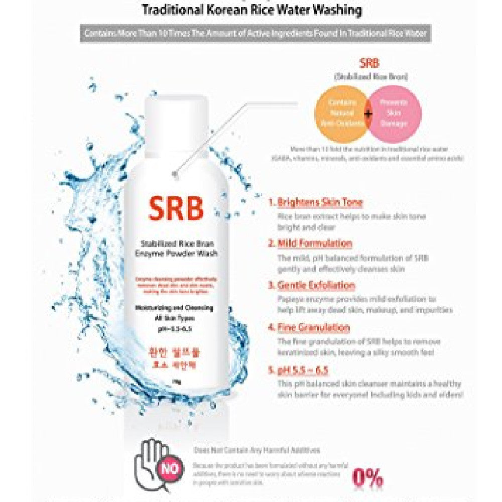 Rice Bran Enzyme Powder Cleanser